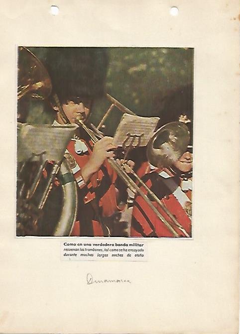 LAMINA 5263: Banda militar