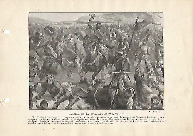 LAMINA 5269: Batalla de la Boca del Asno 1410