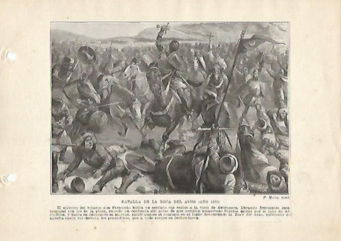 LAMINA 5269: Batalla de la Boca del Asno 1410