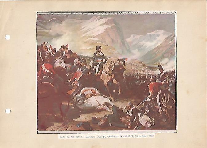 LAMINA 5285: Batalla de Rivoli 1797