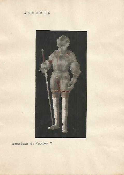 LAMINA 5300: Armadura del emperador Carlos V