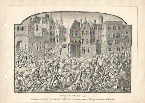 LAMINA 5332: Refriegas en Londres