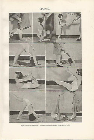 LAMINA SALVAT 80007: Gimnasia