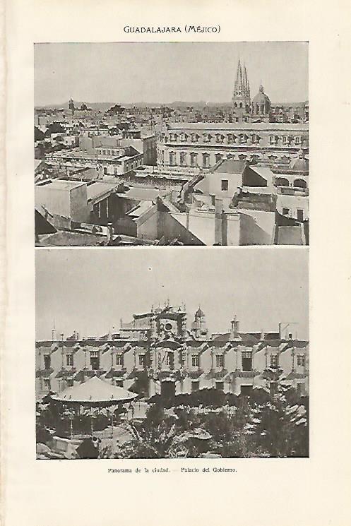 LAMINA SALVAT 80015: Guadalajara (Mejico)