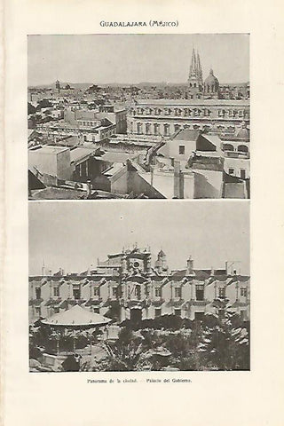 LAMINA SALVAT 80015: Guadalajara (Mejico)