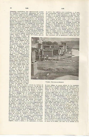 LAMINA SALVAT 80046: Horreos en Bentanzo Galicia