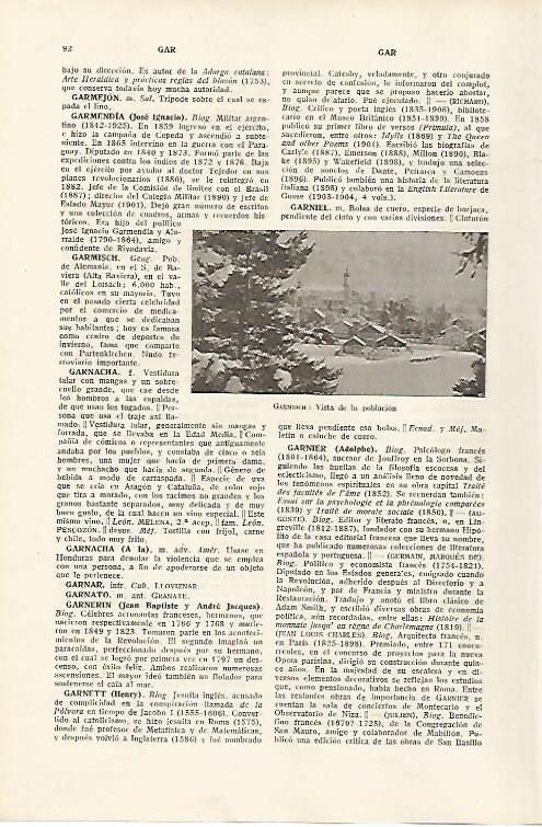 LAMINA SALVAT 80058: Vistas de Garmisch Alemania