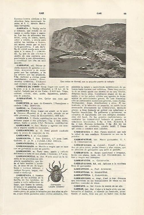LAMINA SALVAT 80060: Costas del Garraf Barcelona