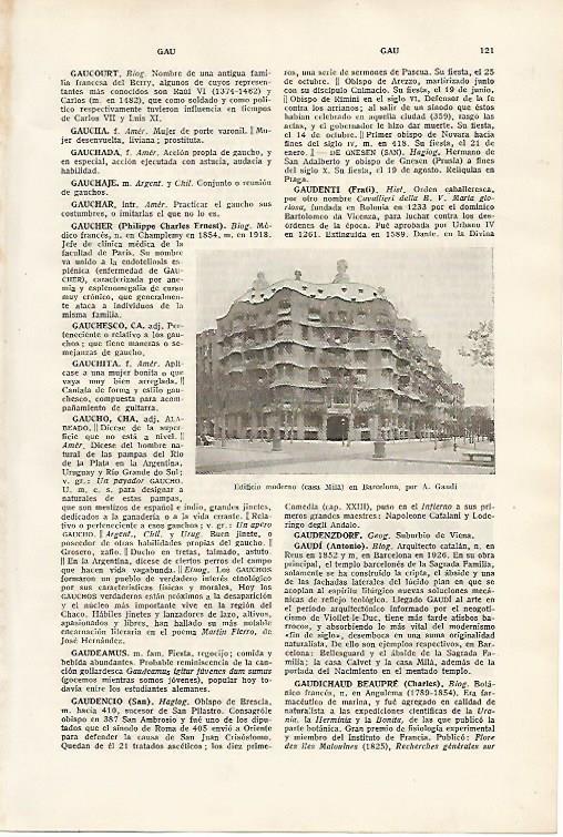 LAMINA SALVAT 80063: Casa Mila o La Pedrera en Barcelona