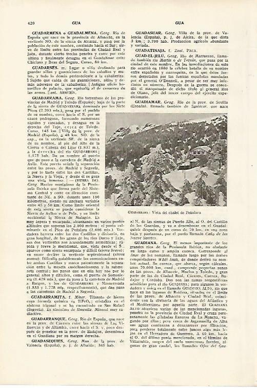 LAMINA SALVAT 80116: Chalet de Peñalara en Guadarrama