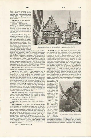 LAMINA SALVAT 80136:  Ayuntamiento de Halberstadt Alemania