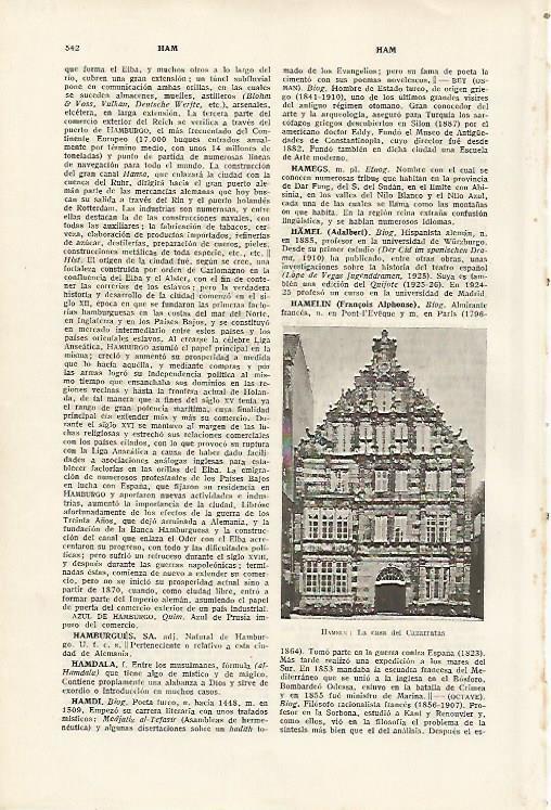 LAMINA SALVAT 80139: Casa del Cazarratas en Hameln Alemania