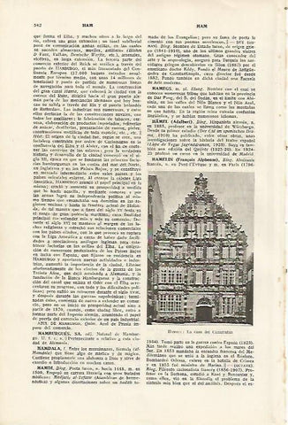 LAMINA SALVAT 80139: Casa del Cazarratas en Hameln Alemania