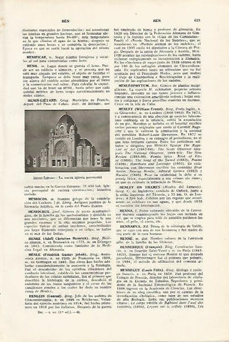 LAMINA SALVAT 80163: Iglesia de Henin Lietard