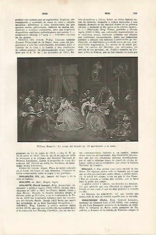 LAMINA SALVAT 80181: La escena del tocador por W. Hogarth