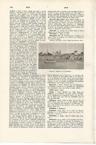 LAMINA SALVAT 80208: Ruinas de la fortaleza de Humaita Paraguay