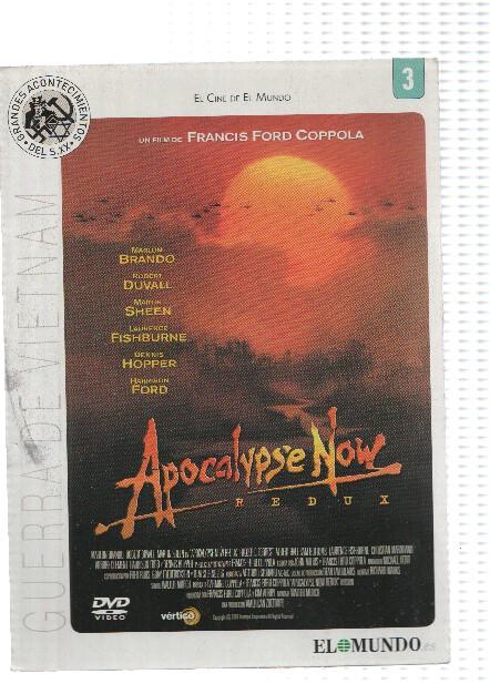 DVD-Cine: Grandes Acontecimientos del Siglo XX, Numero 03: APOCALYPSE NOW - Coppola