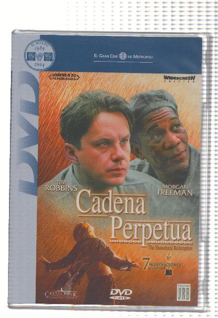 DVD-Cine: El gran cine de metropoli, Numero 23: CADENA PERPETUA - Tim Robbins y Morgan Freeman