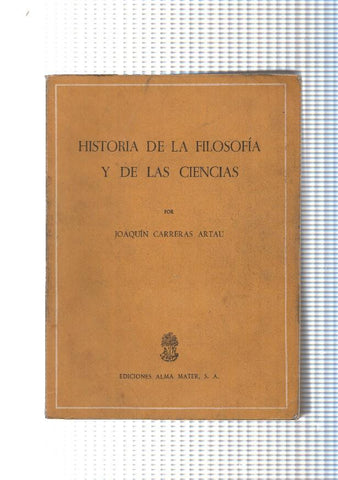Historia de la Filosofia y de las ciencias