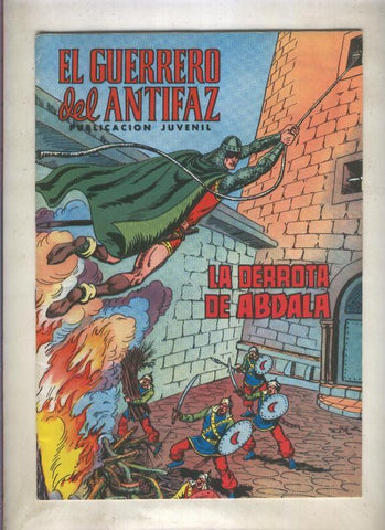 El Guerrero del Antifaz color numero 098: La derrota de Abdala (numerado 1 en trasera)