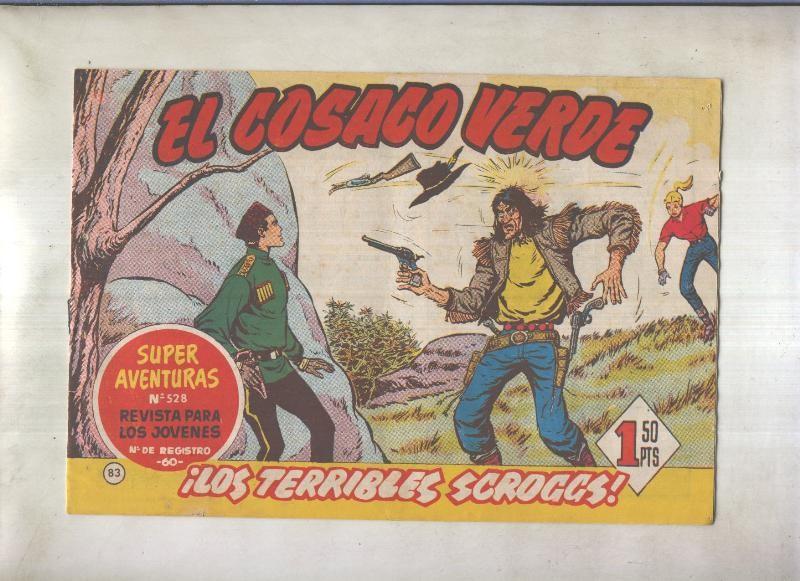 El Cosaco Verde original numero 083: Los terribles scroggs (numerado 1 en trasera)