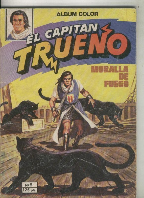 El Capitan Trueno album color numero 08 (numerado 2 en interior cubierta)