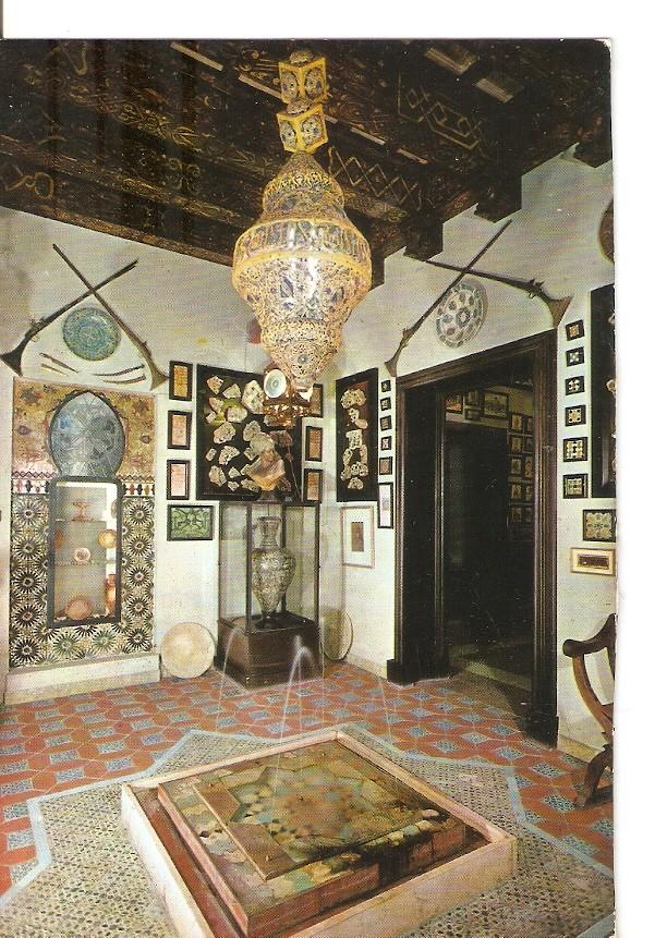 Postal 042624 : Valencia. Museo Nacional de Ceramica Gonzalez Marti. Sala y surtidor arabes. Siglo XI