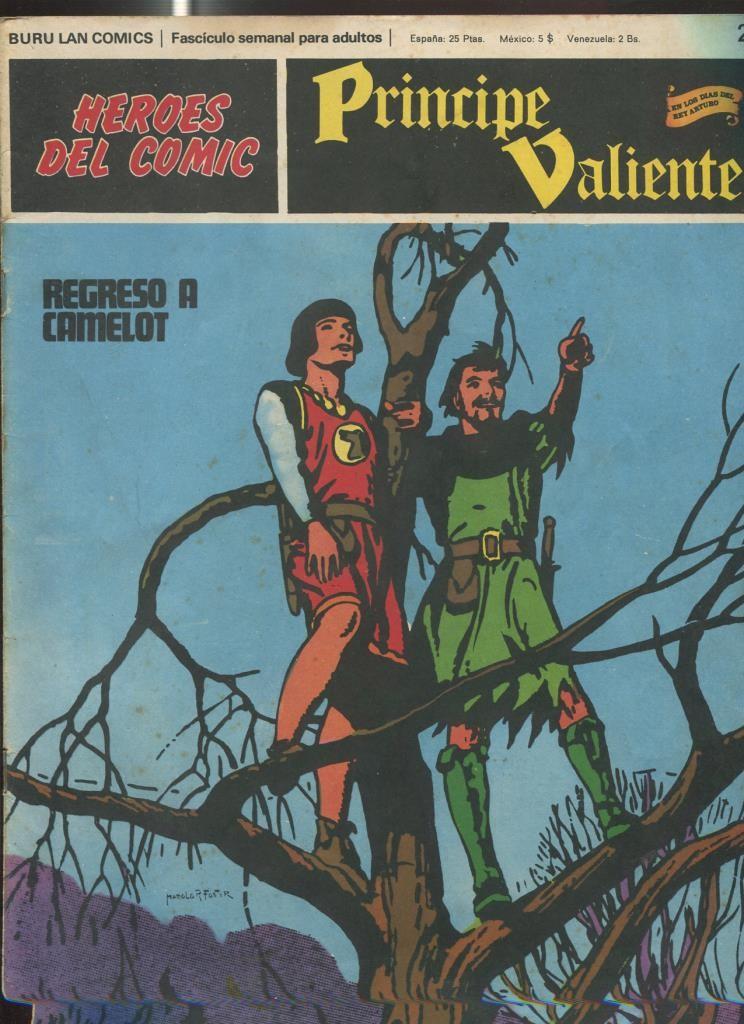 Principe Valiente de Burulan numero 24: Regreso a Camelot