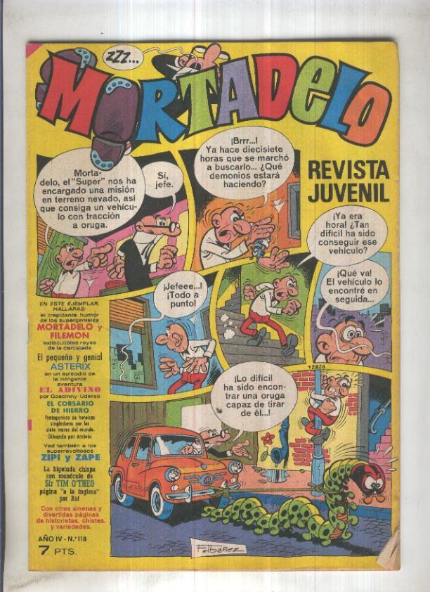 Revista Mortadelo numero 118
