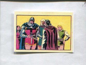 Facsimil: Cromo El Guerrero del Antifaz serie 3: La Marquesita de Peñarrosa numero 61