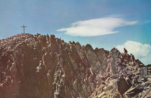 Postal 61470 : Pirineos Centrales. Pico del Aneto y Paso de Mahoma