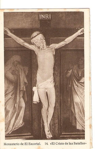 Postal 026227 : El Cristo de las Batallas. Monasterio de El Escorial