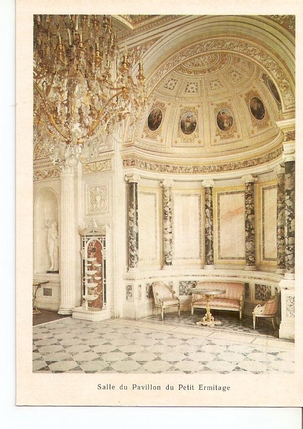 Postal 041272 : Salle du Pavillon du Petir Ermitage Y. Velten XVIII s.