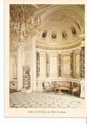 Postal 041272 : Salle du Pavillon du Petir Ermitage Y. Velten XVIII s.