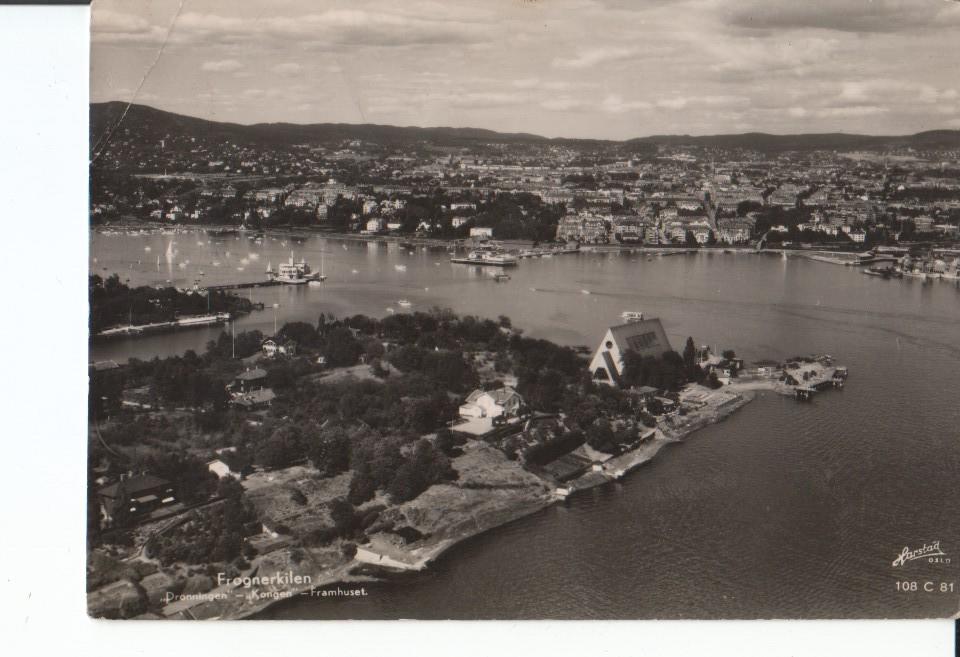 Postal-Postcard 17481: FROGNERKILEN - Kongen Framhuset