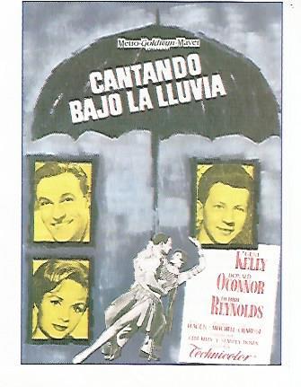 CROMO CINE 1877: CANTANDO BAJO LA LLUVIA