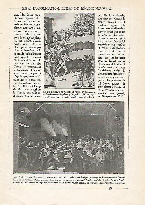 LAMINA 3744: EL REY PICANDO EN EL CAMPO DE MARTE