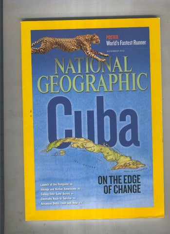 National geographic 2012 november:cuba  ont he edge of change 