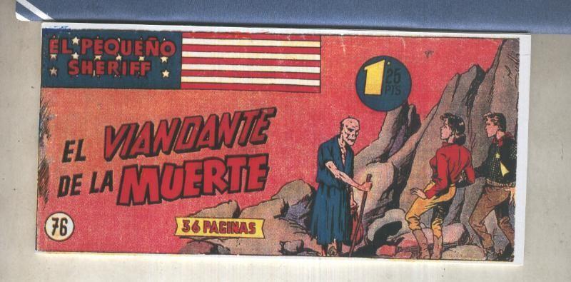 El Pequeño Sheriff facsimil numero 076: El viandante de la muerte