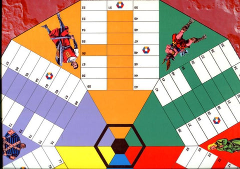 Juego Parchis Ambros para seis jugadores