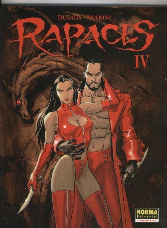 Cimoc Extra Color numero 203: Rapaces volumen 4 (segunda edicion)