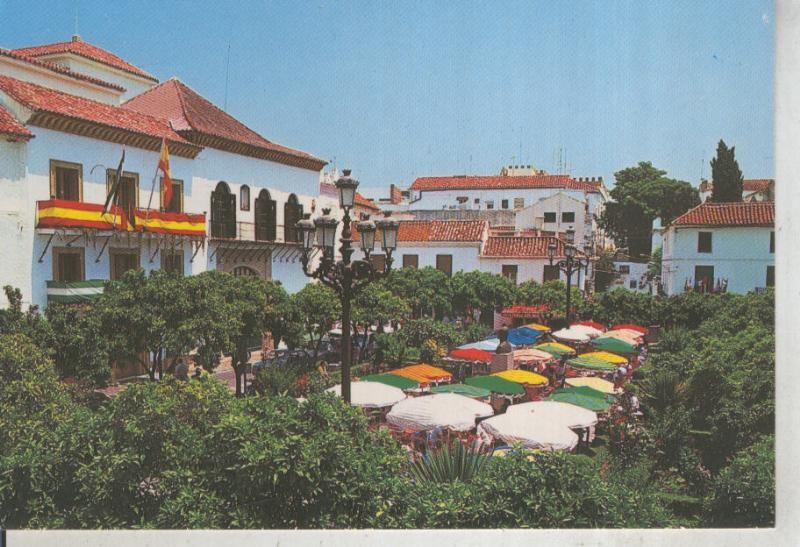 Postal 012024: Plaza del Ayuntamiento en Marbella, Malaga