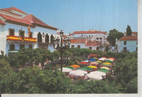 Postal 012024: Plaza del Ayuntamiento en Marbella, Malaga
