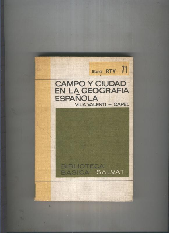 Campo y ciudad en la geografia española