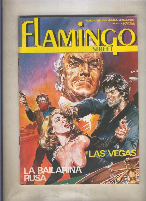 Flamingo street numero 24: Las Vegas (numerado 4 en trasera)