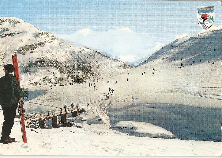 Postal 022509 : Candanchu. Pista del Tobazo. Pirineo Aragones