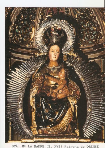 Postal 027180 : Sta. Ma; dla Madre (S. XVI) Patrona de Orense