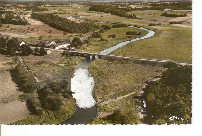 Postal 024625 : Masserac. Vue aerienne - Bords du Don
