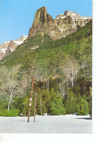 Postal 030897 : Parque Nacional de Ordesa (Pirineo Aragones). Tozal del Mallo (invernal)