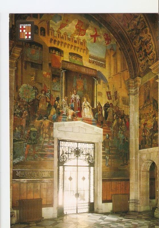 Postal 027799 : Barrio Gotico, Barcelona, Palacio de la Diputacion. 